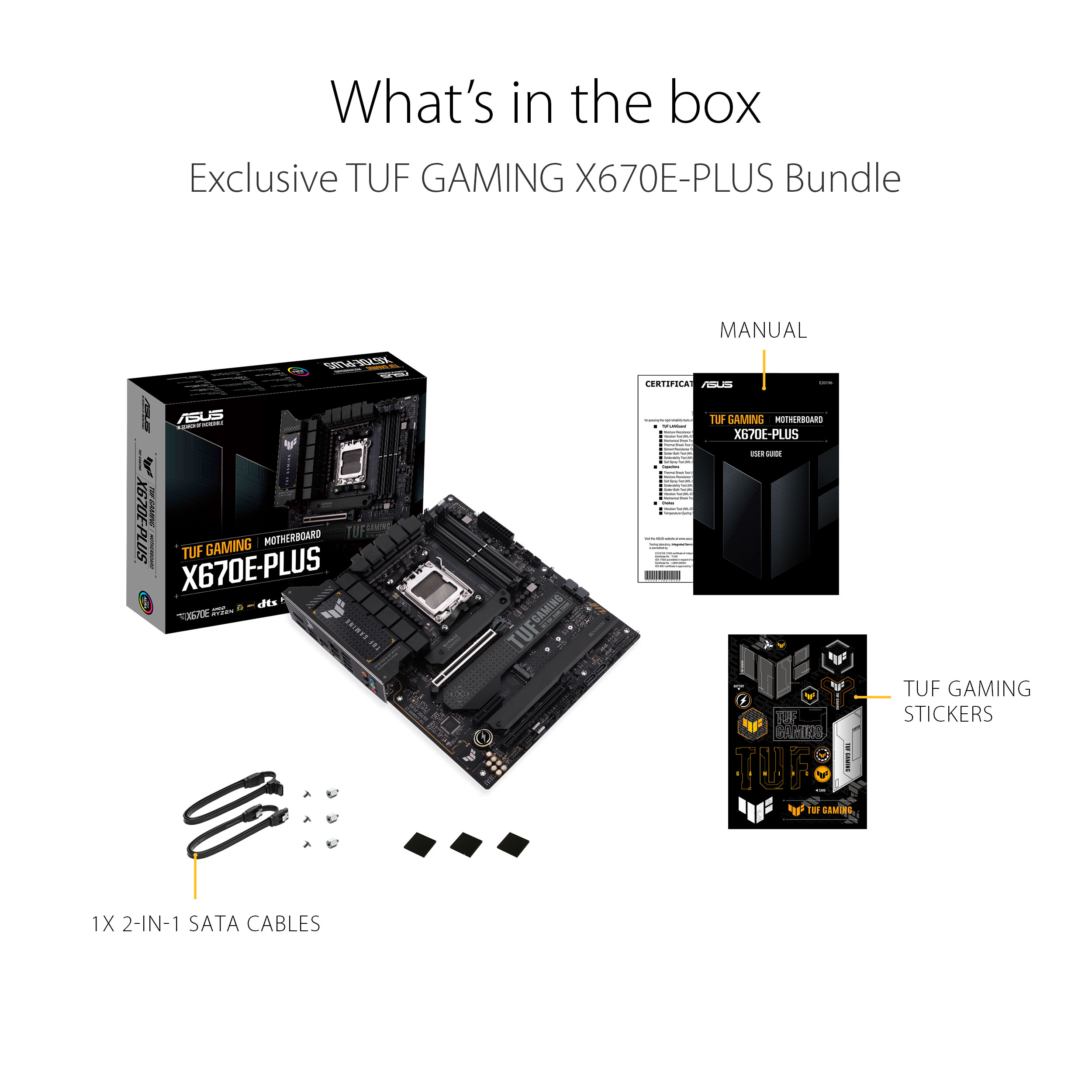 ASUS TUF Gaming X670E-PLUS AM5 ATX Motherboard - image 7