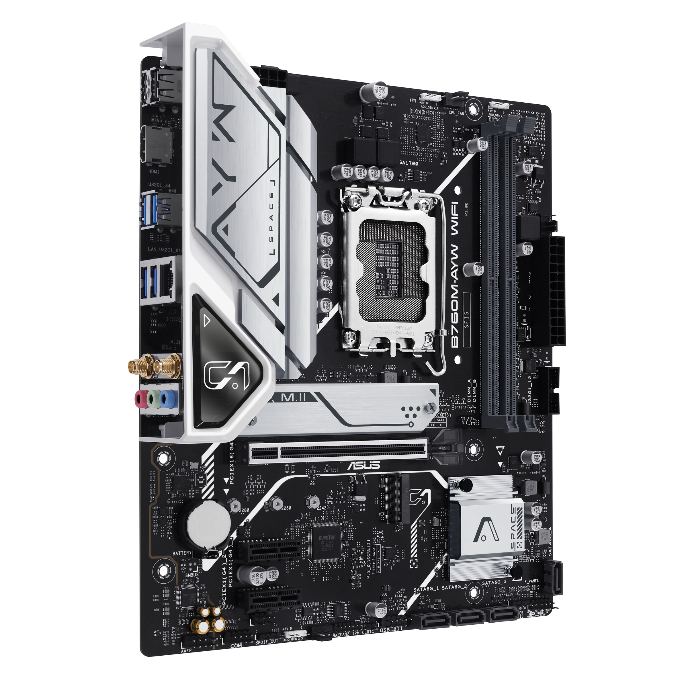 ASUS B760M-AYW WIFI Motherboard - image 3