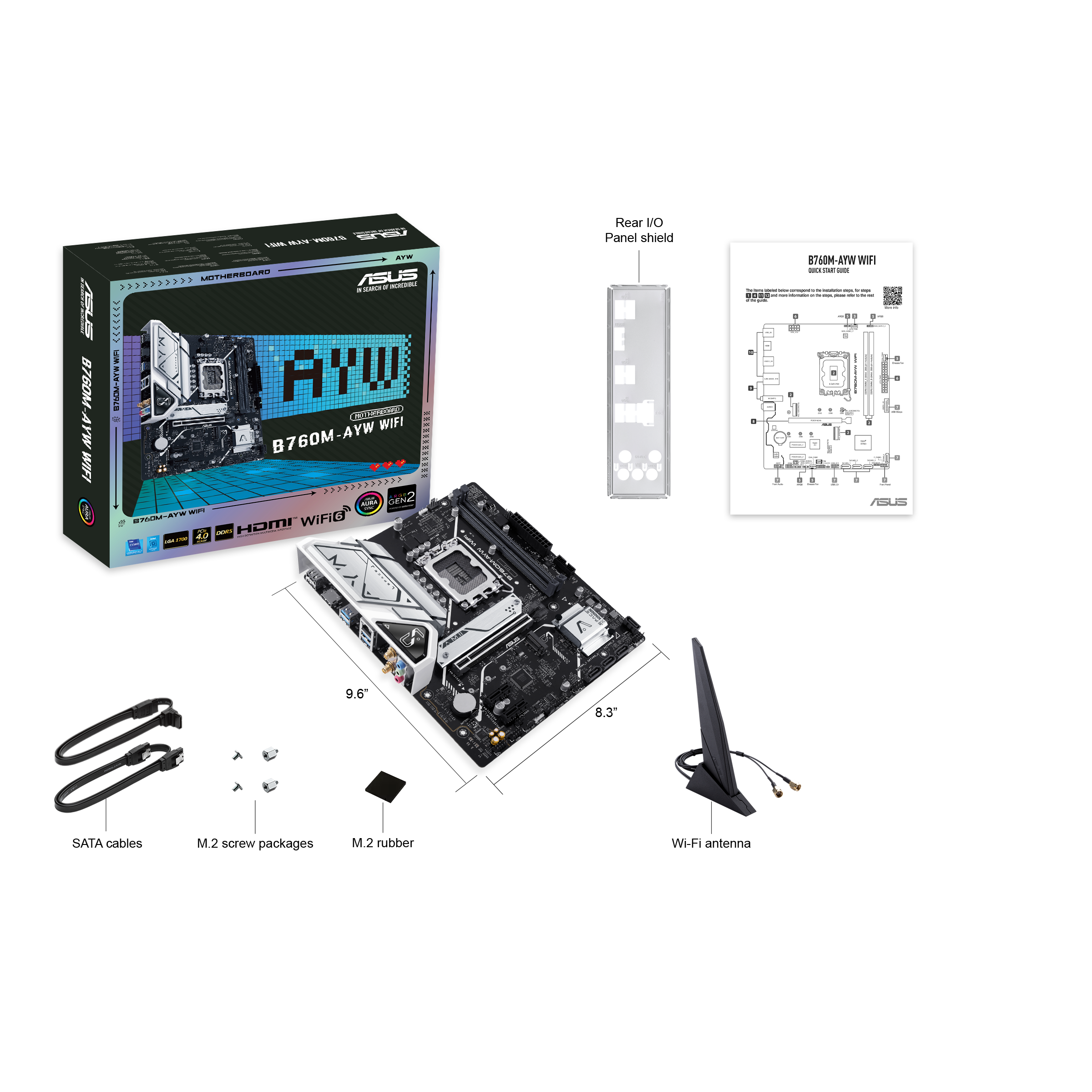 ASUS B760M-AYW WIFI Motherboard - image 7