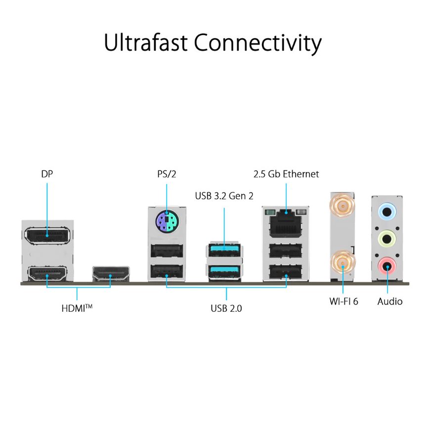 Asus Prime B760M-A WIFI Motherbard - image 5