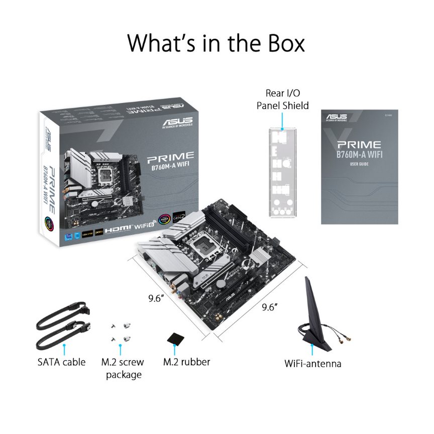 Asus Prime B760M-A WIFI Motherbard - image 6