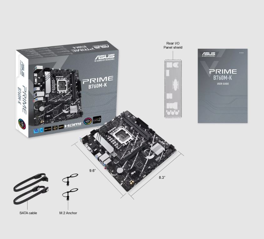 ASUS PRIME B760M-K DDR5 Motherboard - image 5