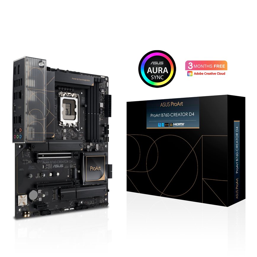 ASUS ProArt B760-Creator D4 Intel LGA 1700 ATX motherboard - image 2