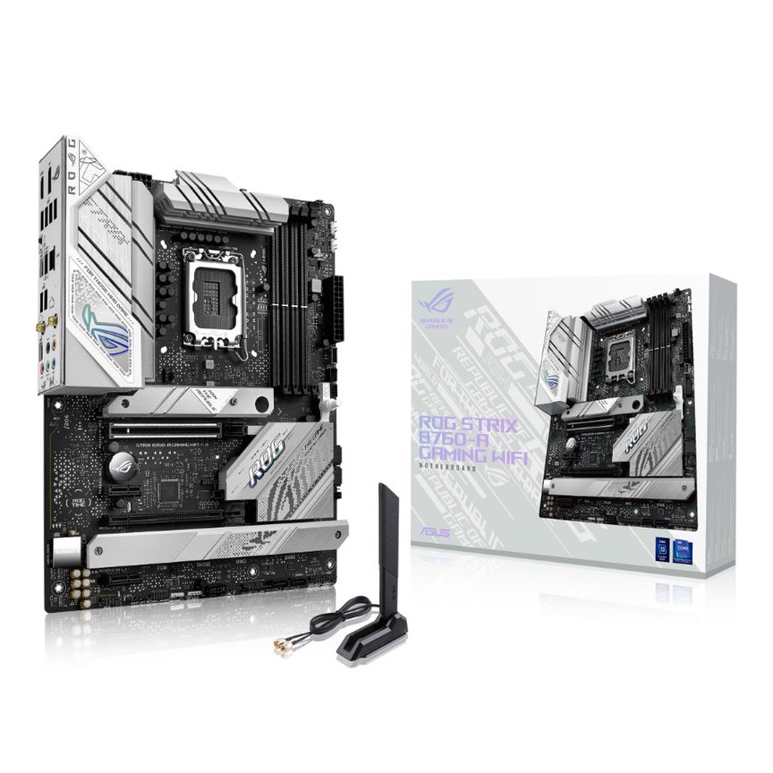ASUS ROG STRIX B760-A GAMING WIFI D4 white ATX Motherboard - image 7
