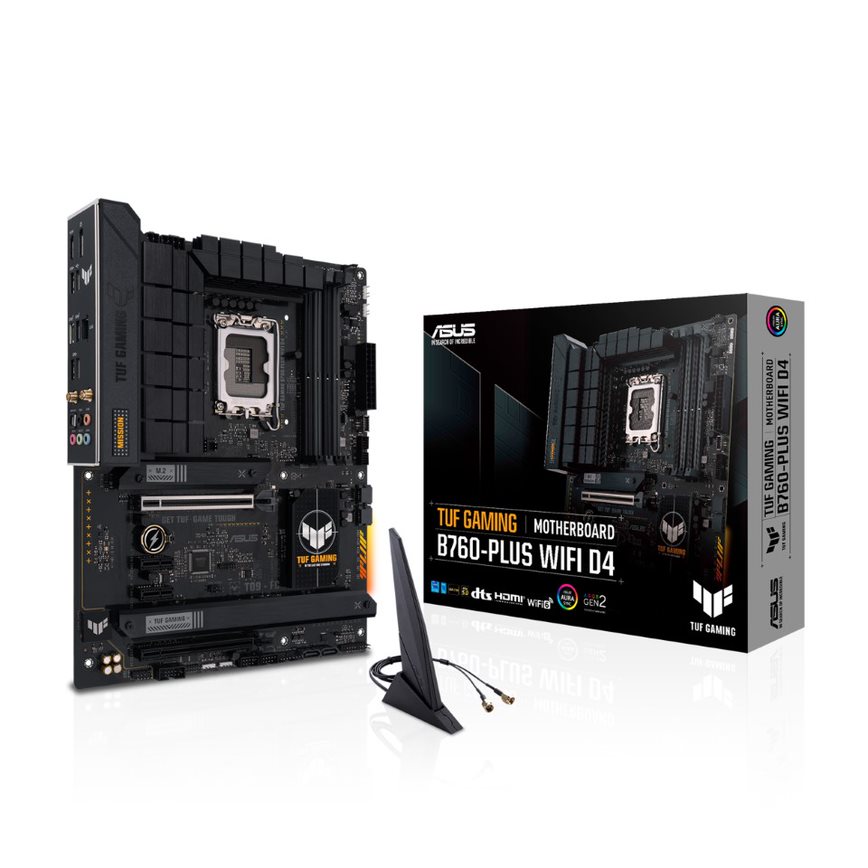 ASUS TUF GAMING B760-PLUS WIFI D4 LGA 1700 Motherboards - image 2