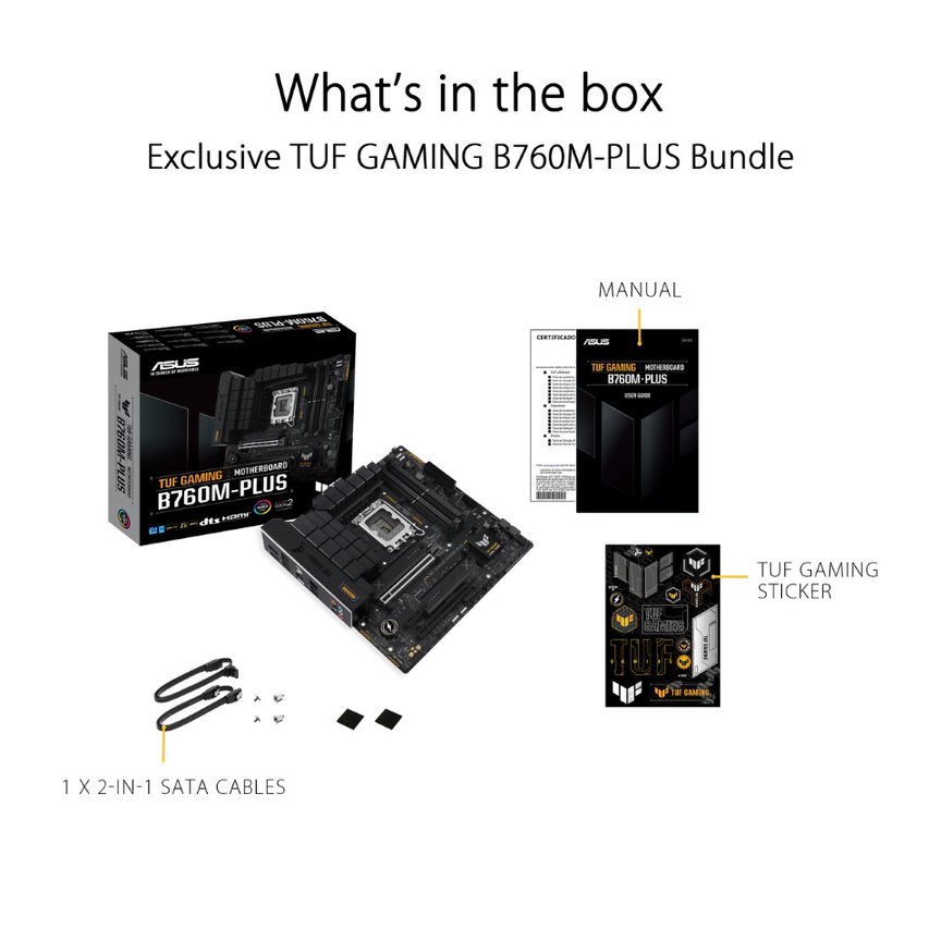 Asus TUF GAMING B760M-PLUS Motherbard - image 6