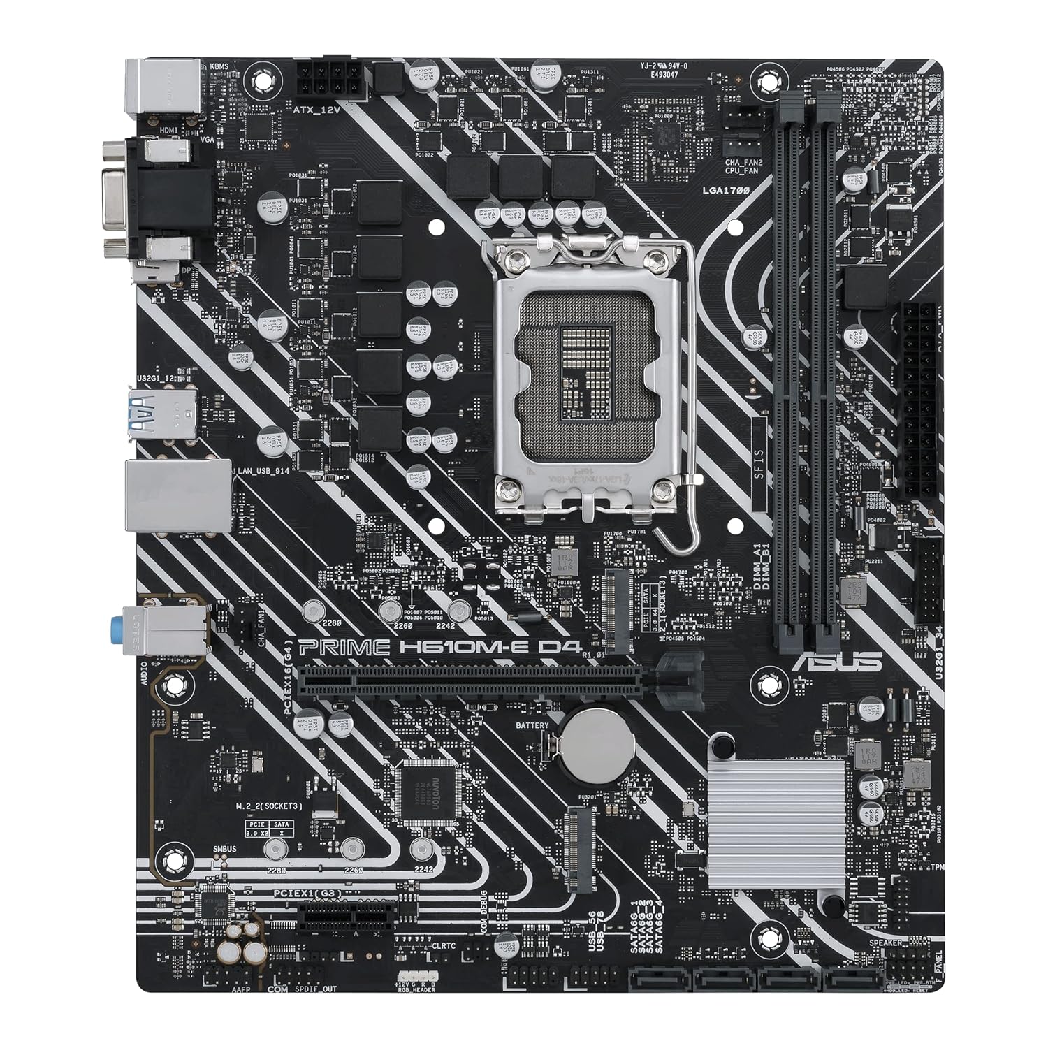 ASUS Prime H610M-E D4-CSM Motherboard - image 2