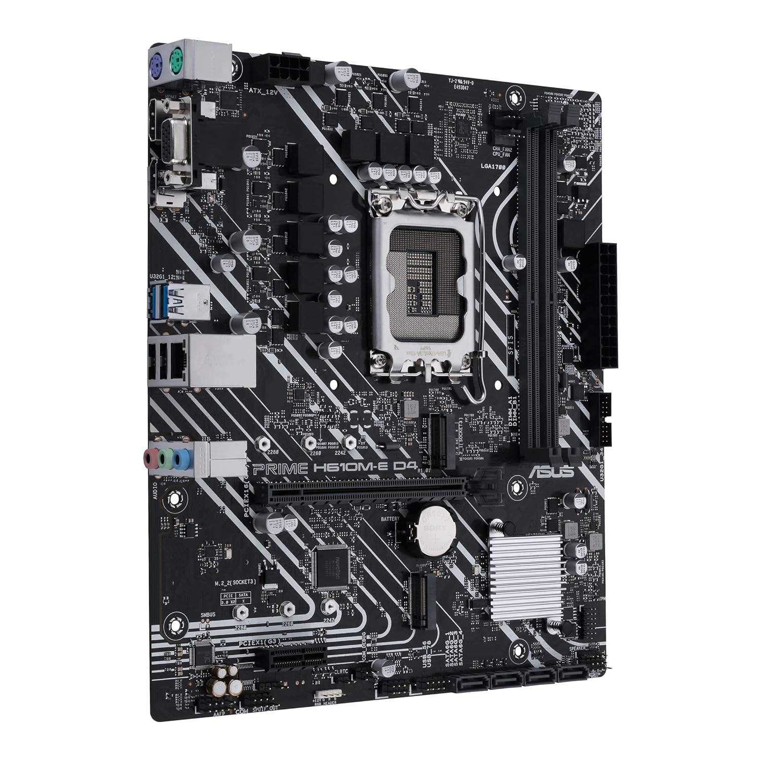 ASUS Prime H610M-E D4-CSM Motherboard - image 3