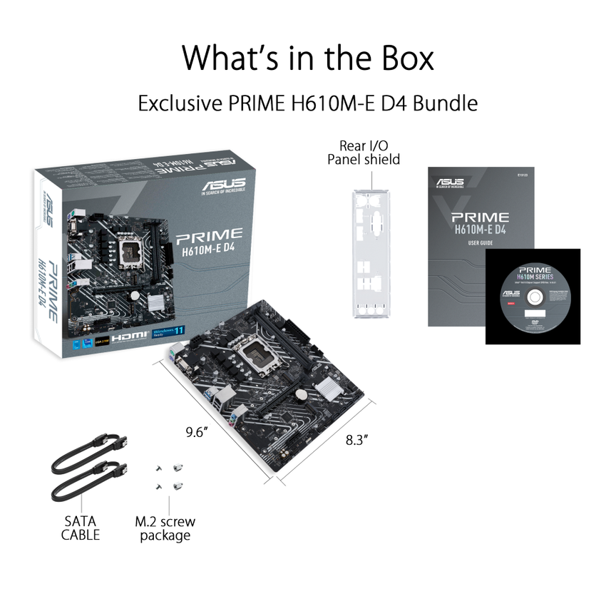 Asus PRIME H610M-E D4 Motherboard - image 5