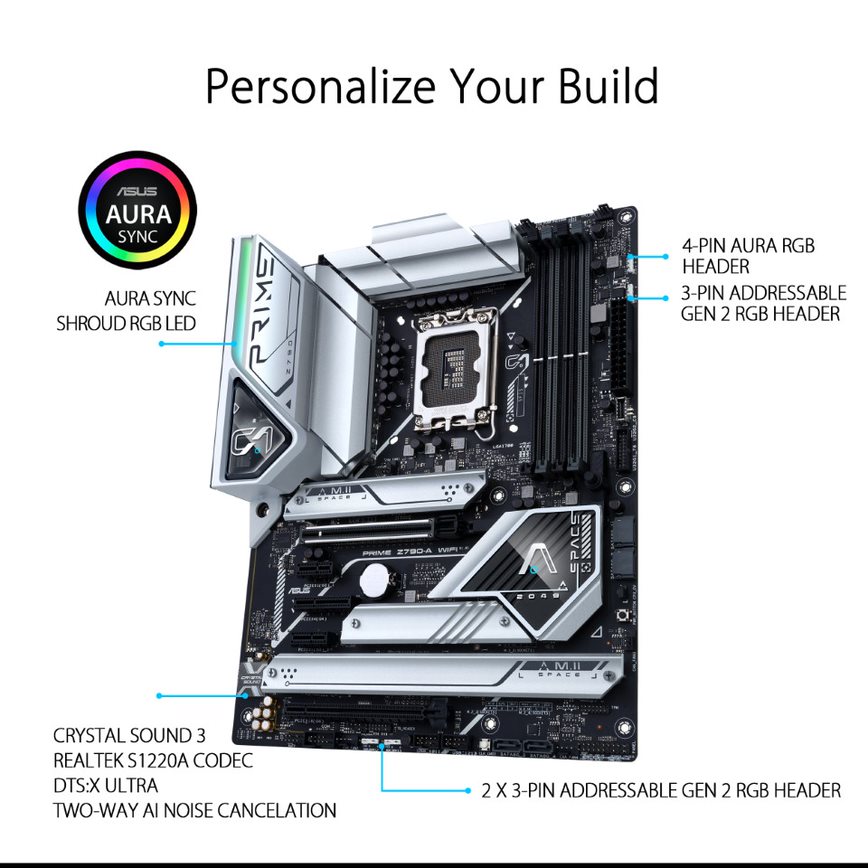 ASUS PRIME Z790-A WIFI LGA 1700 ATX Motherboard - image 5