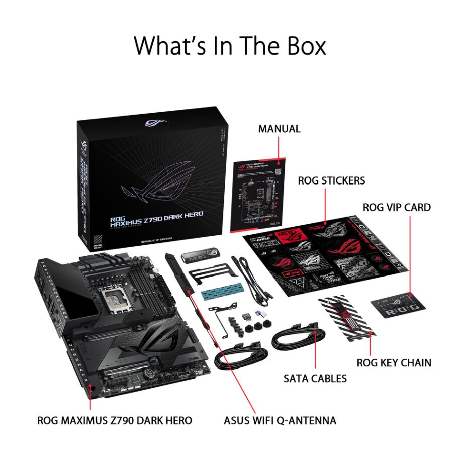 ASUS ROG MAXIMUS Z790 DARK HERO Thunderbolt 4 Motherboard - image 6