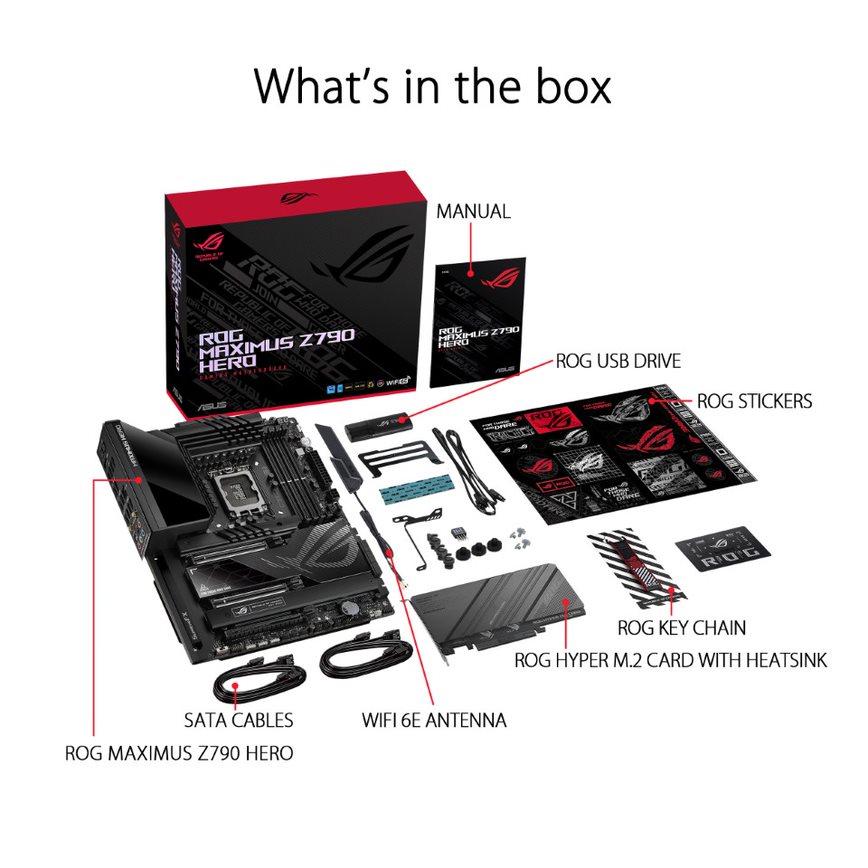 ASUS ROG MAXIMUS Z790 HERO LGA 1700 ATX Motherboard - image 7