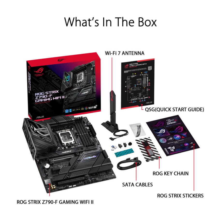 ASUS ROG STRIX Z790-F GAMING WIFI II Intel Motherboard - image 6