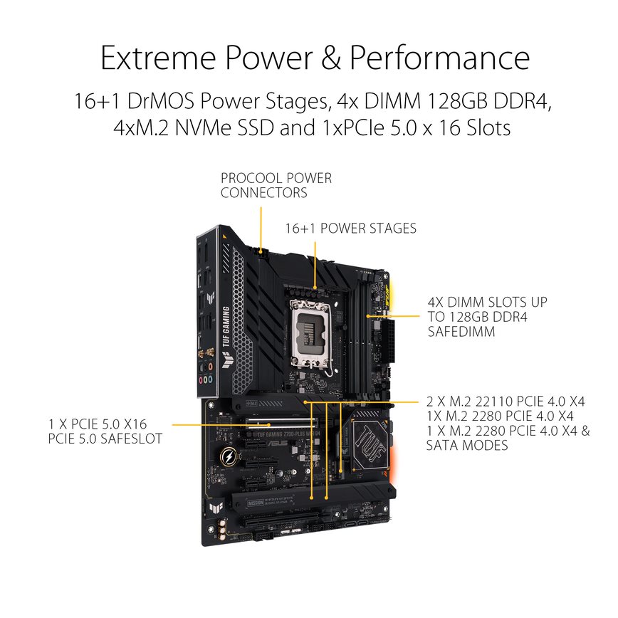 ASUS TUF GAMING Z790-PLUS WIFI LGA 1700 - image 3