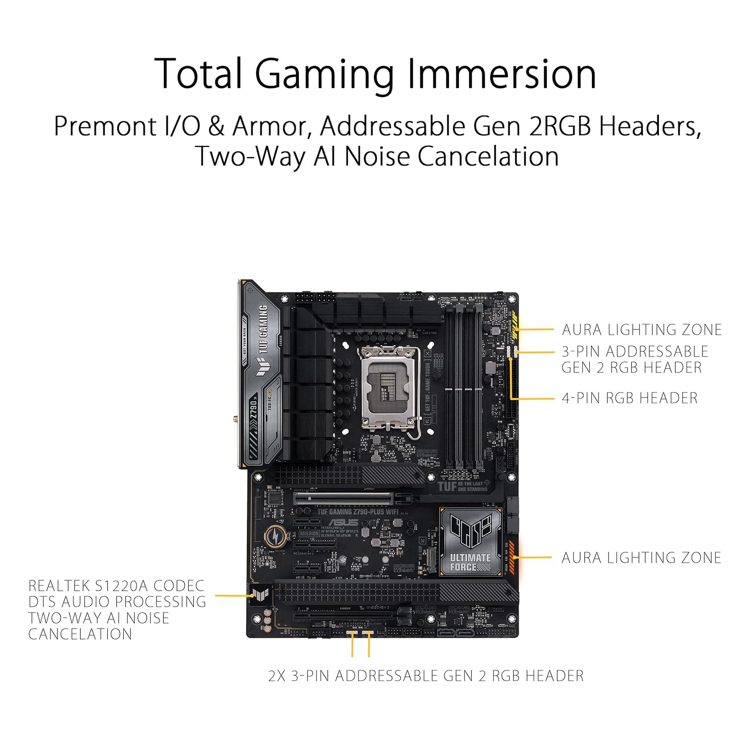 Asus TUF Gaming Z790 Plus WIFI LGA 1700 ATX Motherboard - image 4
