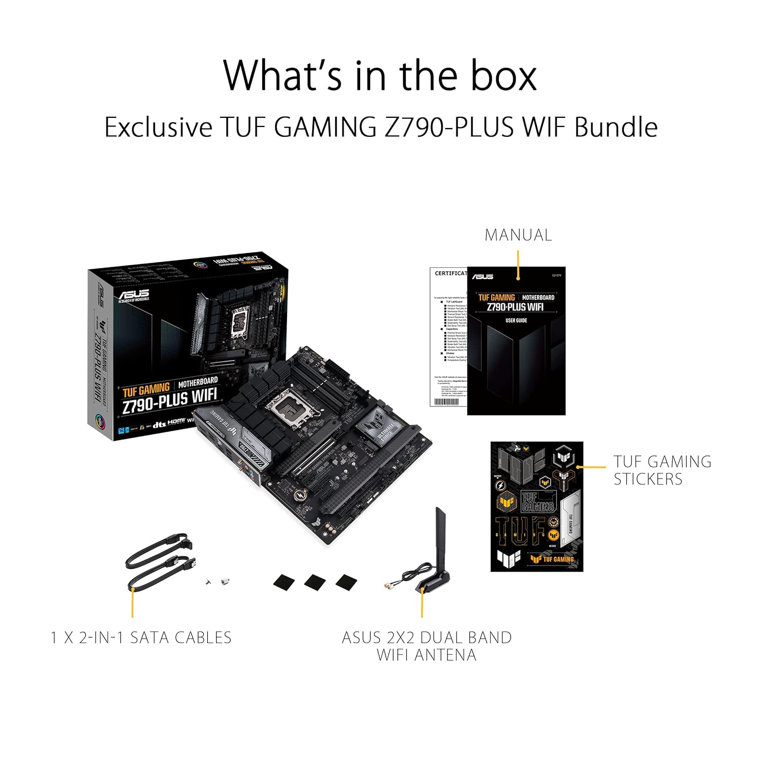 Asus TUF Gaming Z790 Plus WIFI LGA 1700 ATX Motherboard - image 6
