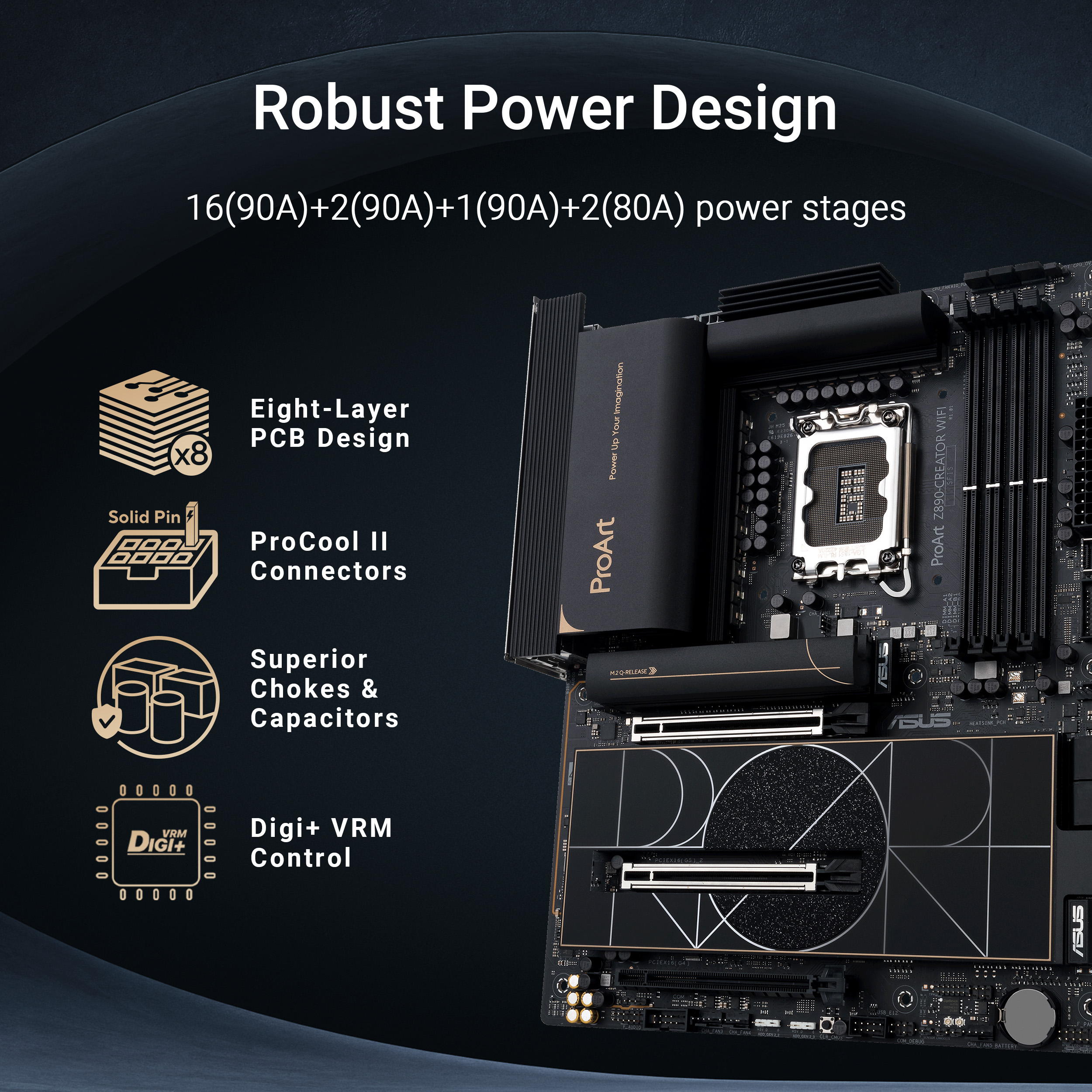 ASUS ProArt Z890-CREATOR WIFI Gaming Motherboard - image 4