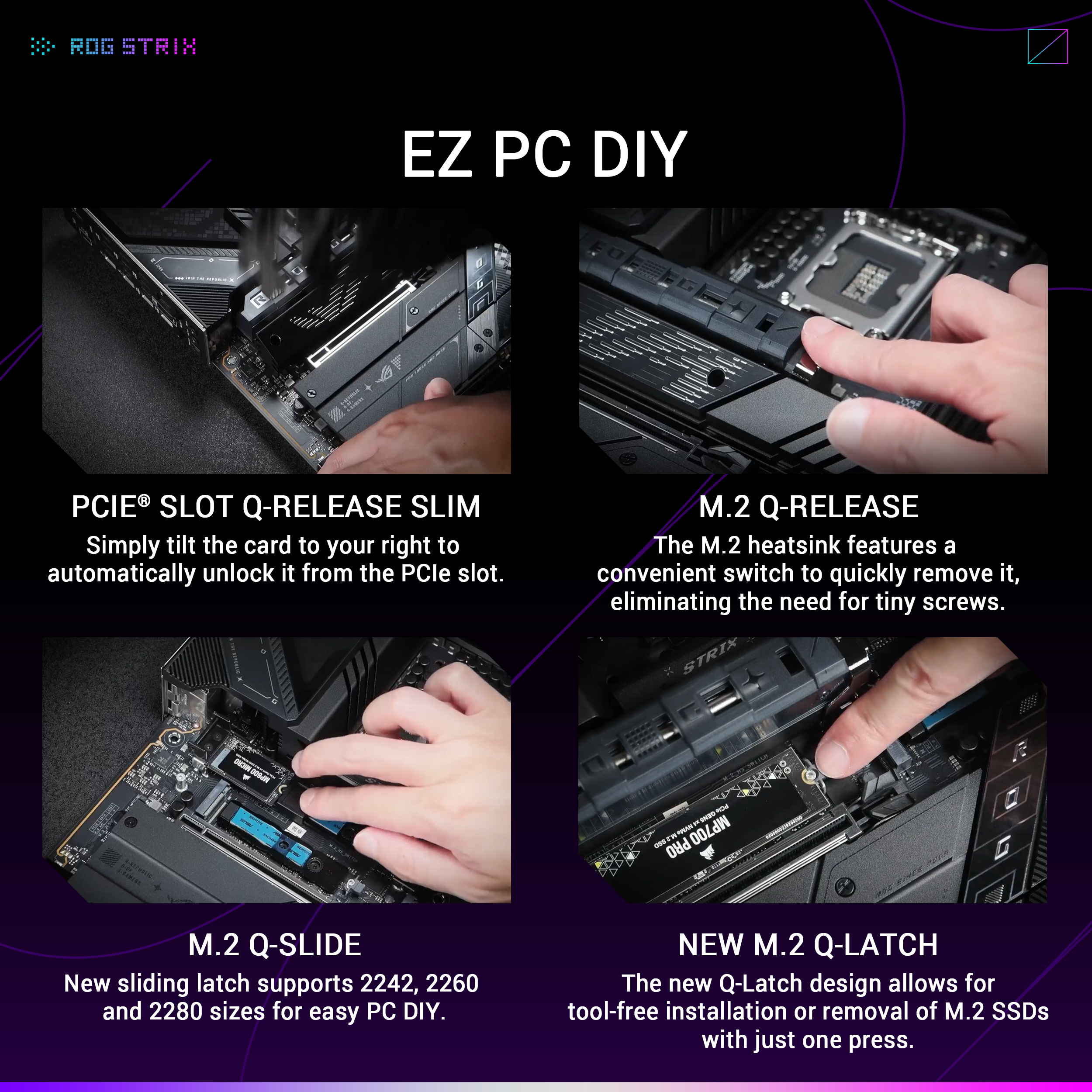 ASUS ROG STRIX Z890-E GAMING WIFI Gaming Motherboard - image 6