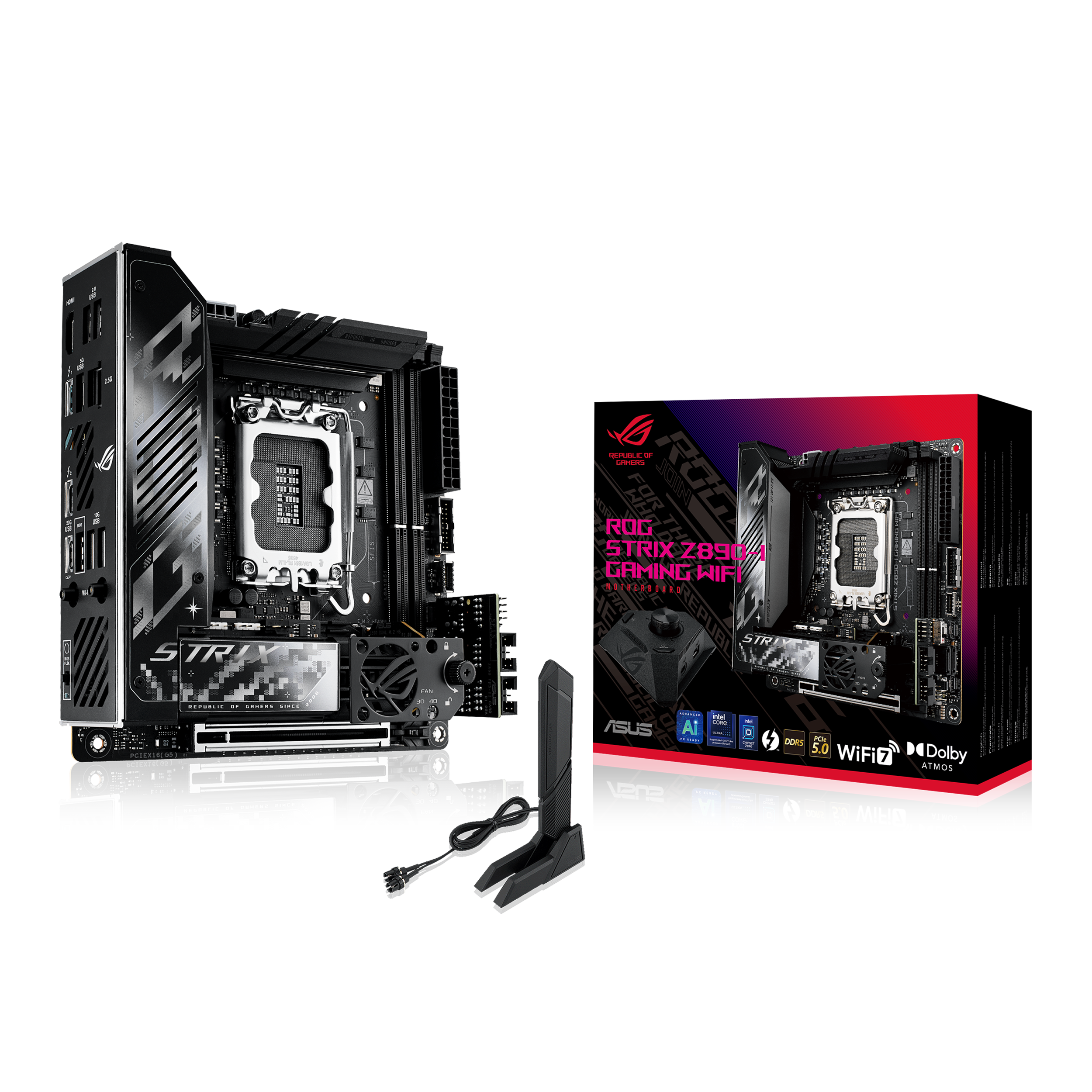 ASUS ROG STRIX Z890-I GAMING WIFI Gaming Motherboard - image 2