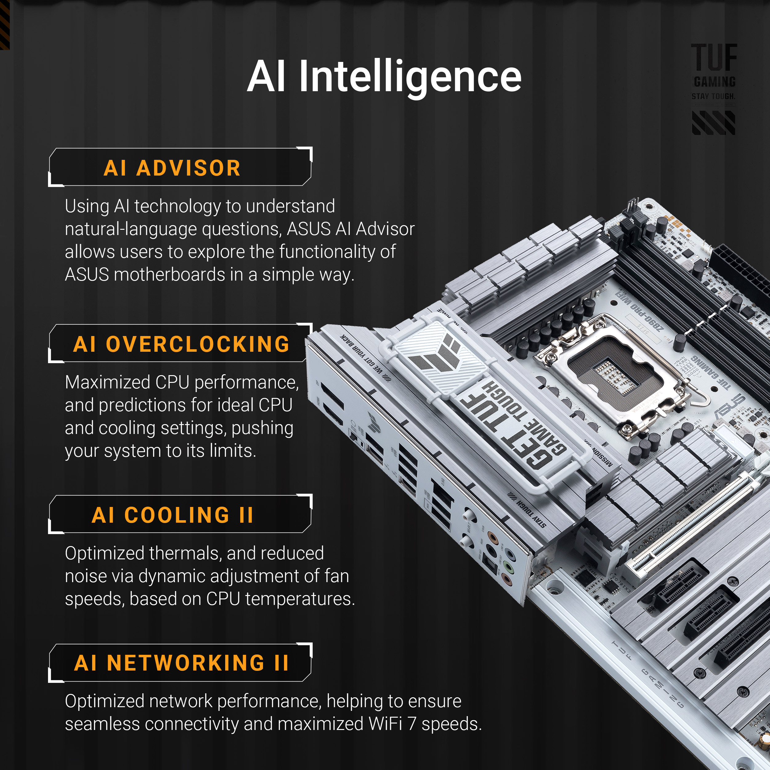 ASUS TUF GAMING Z890-PRO WIFI Gaming Motherboard - image 3