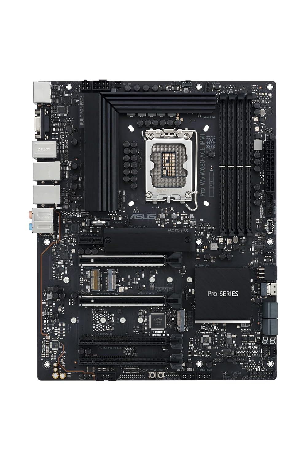 ASUS Pro WS W680-ACE IPMI ATX Workstation Motherboard - image 2