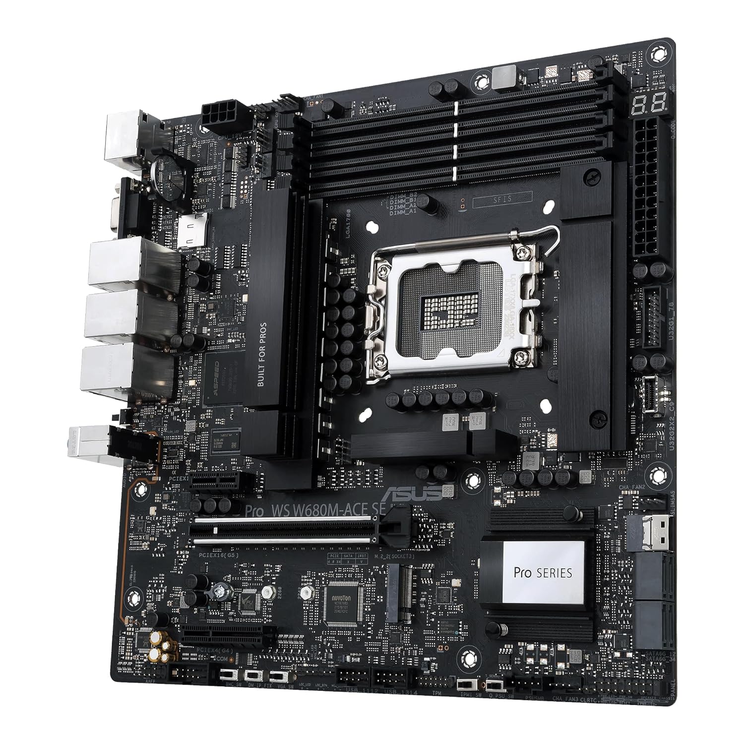 ASUS PRO WS W680M-ACE SE ATX Workstation Motherboard - image 2