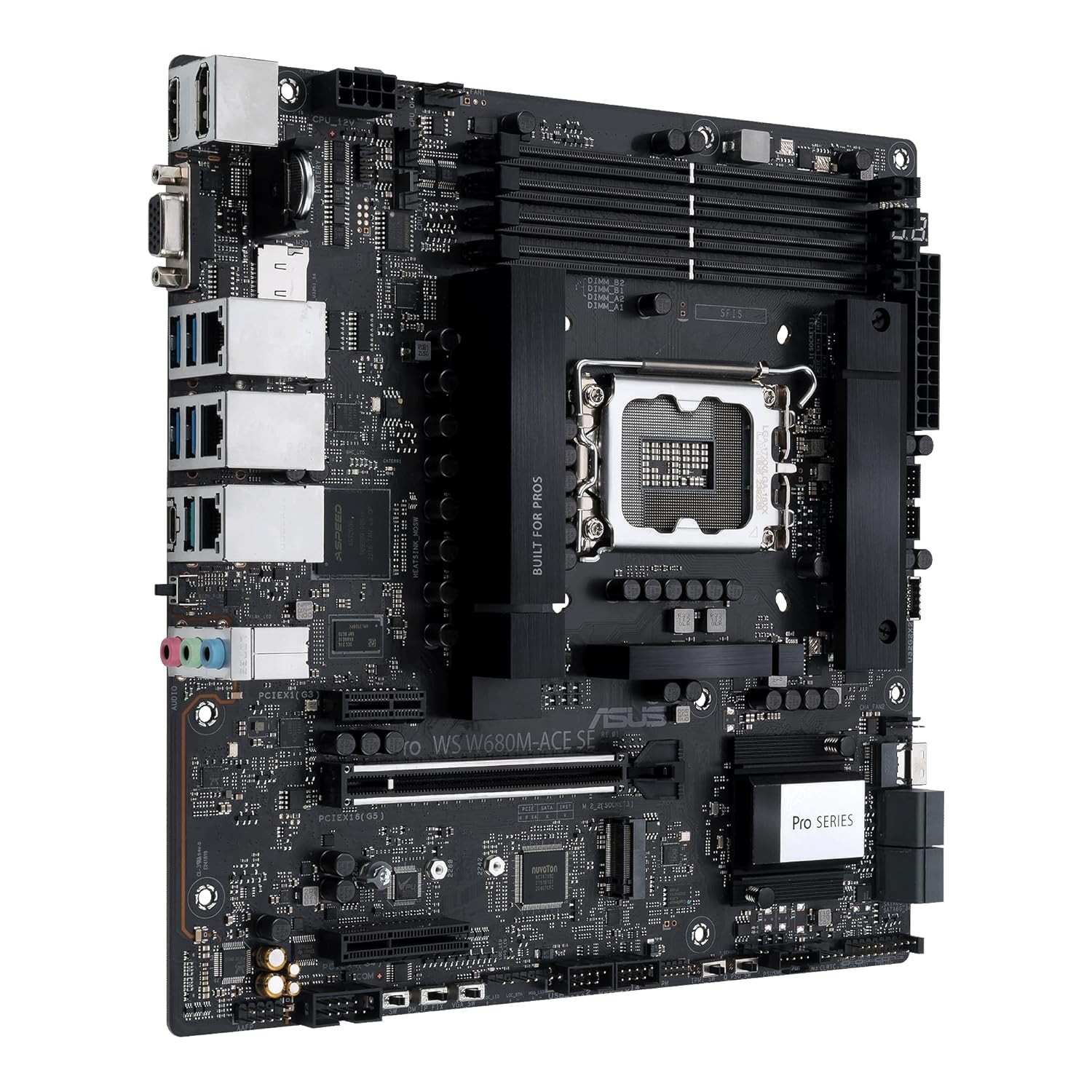 ASUS PRO WS W680M-ACE SE ATX Workstation Motherboard - image 3