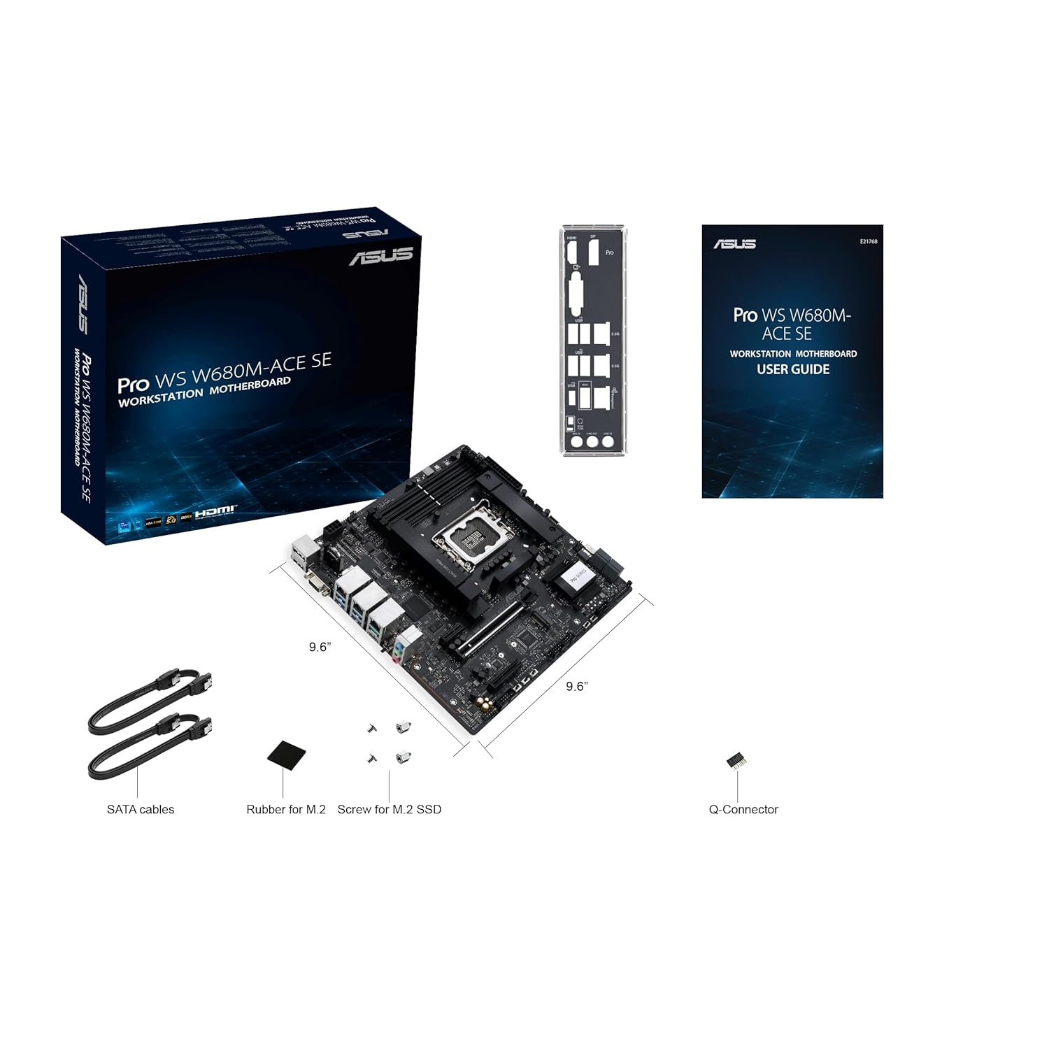ASUS PRO WS W680M-ACE SE ATX Workstation Motherboard - image 6