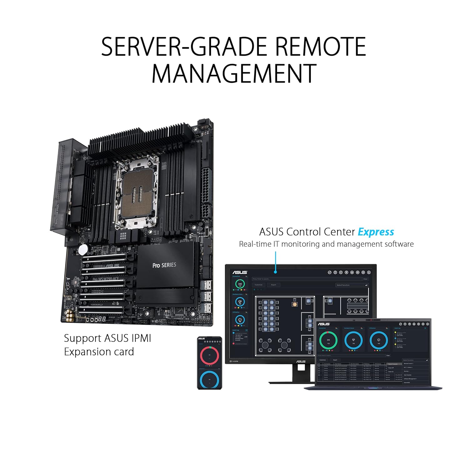 ASUS PRO WS W790-ACE ATX Workstation Motherboard - image 3