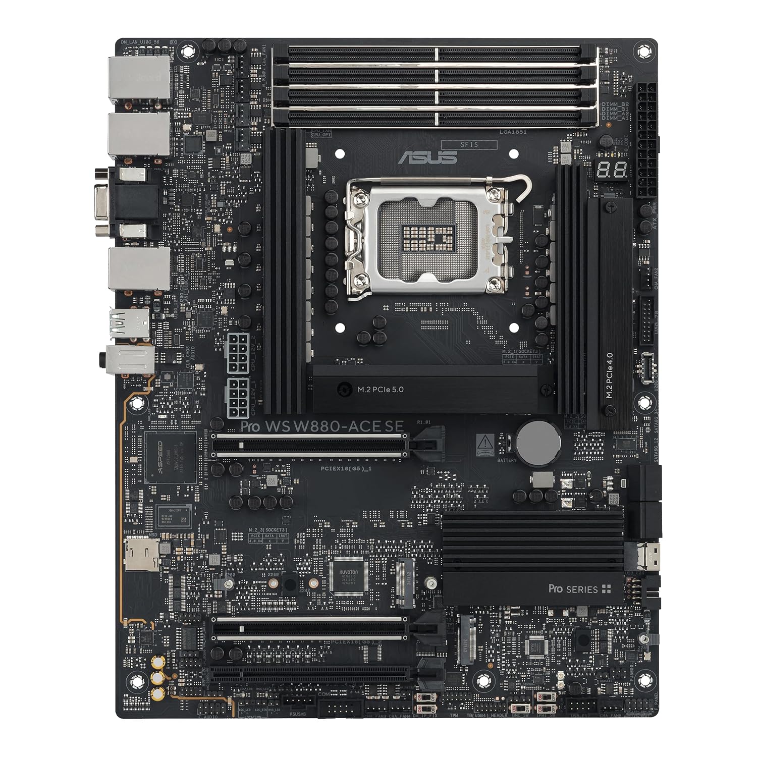ASUS PRO WS W880-ACE SE ATX Workstation Motherboard - image 2