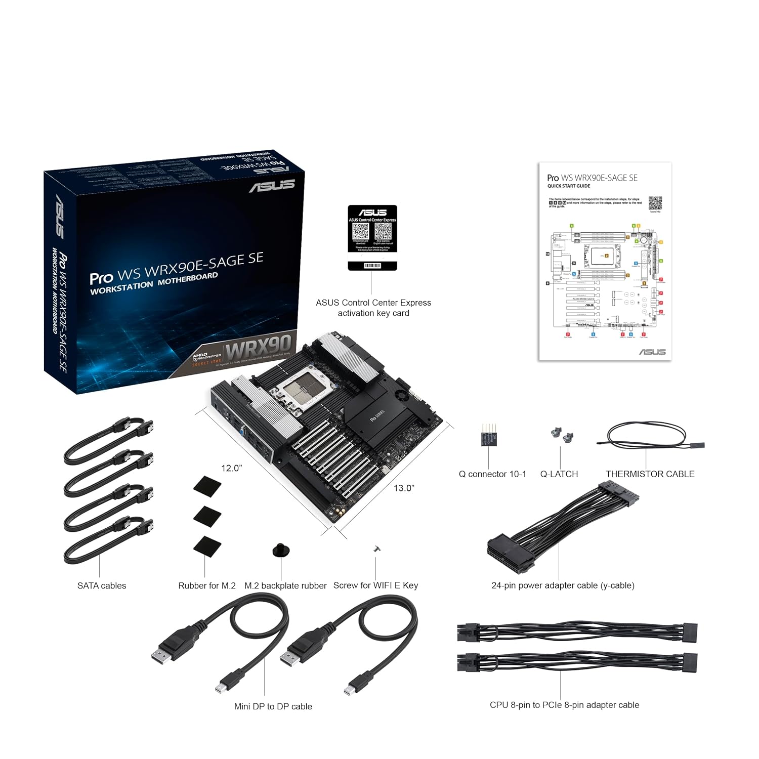 ASUS Pro WS WRX90E-SAGE SE Workstation Motherboard - image 6