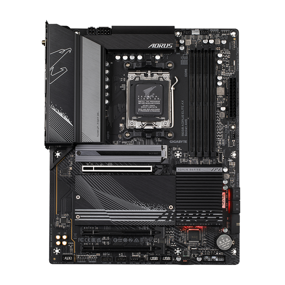 Gigabyte B650 Aorus Elite AX rev. 1.0 AMD Base Motherboard - image 2