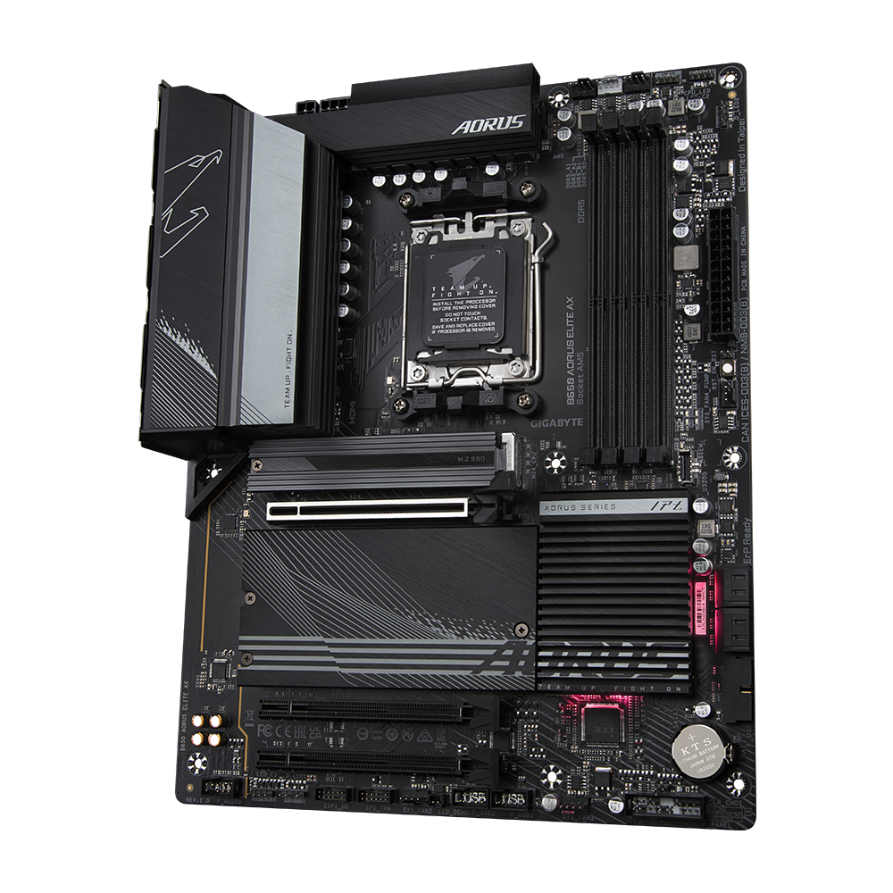 Gigabyte B650 Aorus Elite AX rev. 1.0 AMD Base Motherboard - image 4