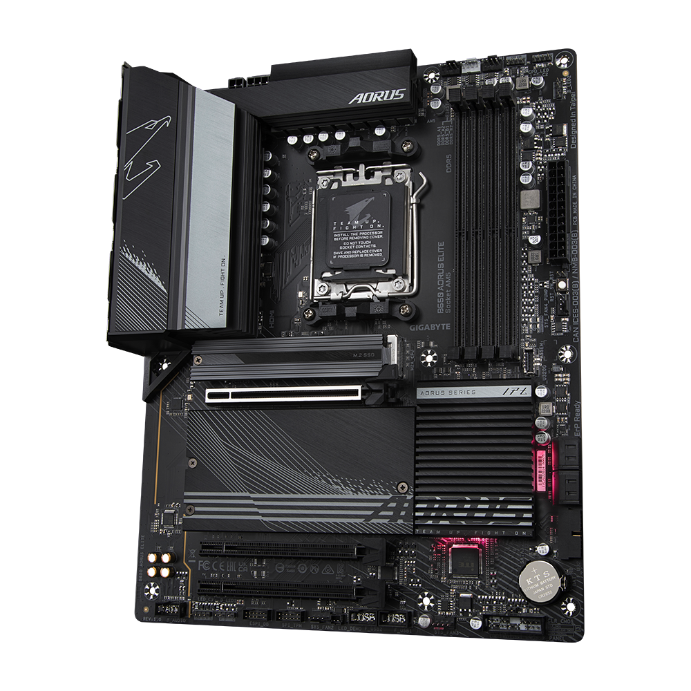 Gigabyte B650 Aorus Elite rev. 1.0 AMD Base Motherboard - image 4