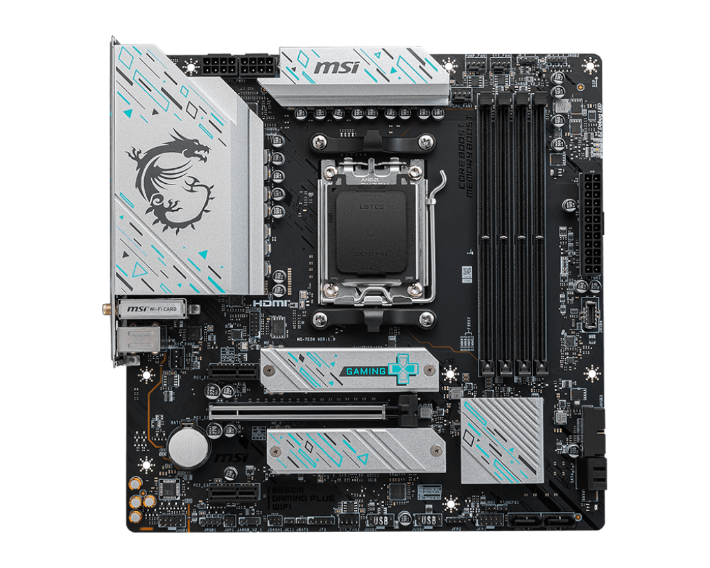 Msi B650M GAMING PLUS WIFI AMD DDR5 Gaming Motherboard - image 2
