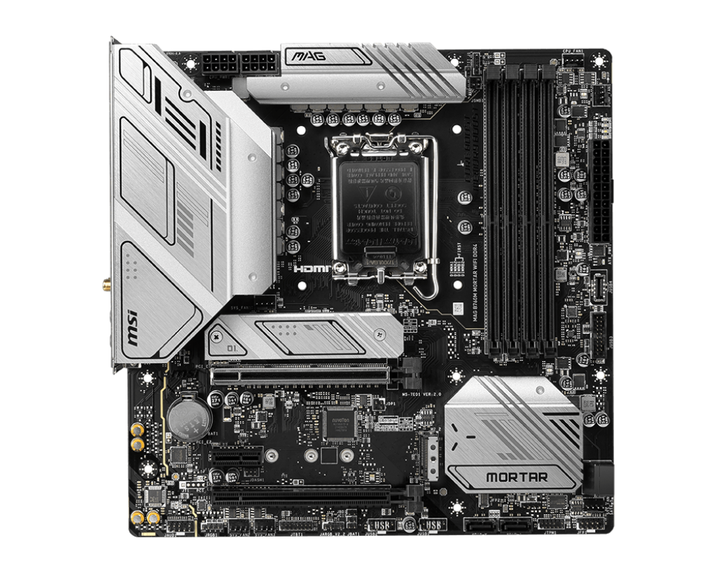 MSI MAG B760M Mortar WIFI DDR4 Motherboard - image 2