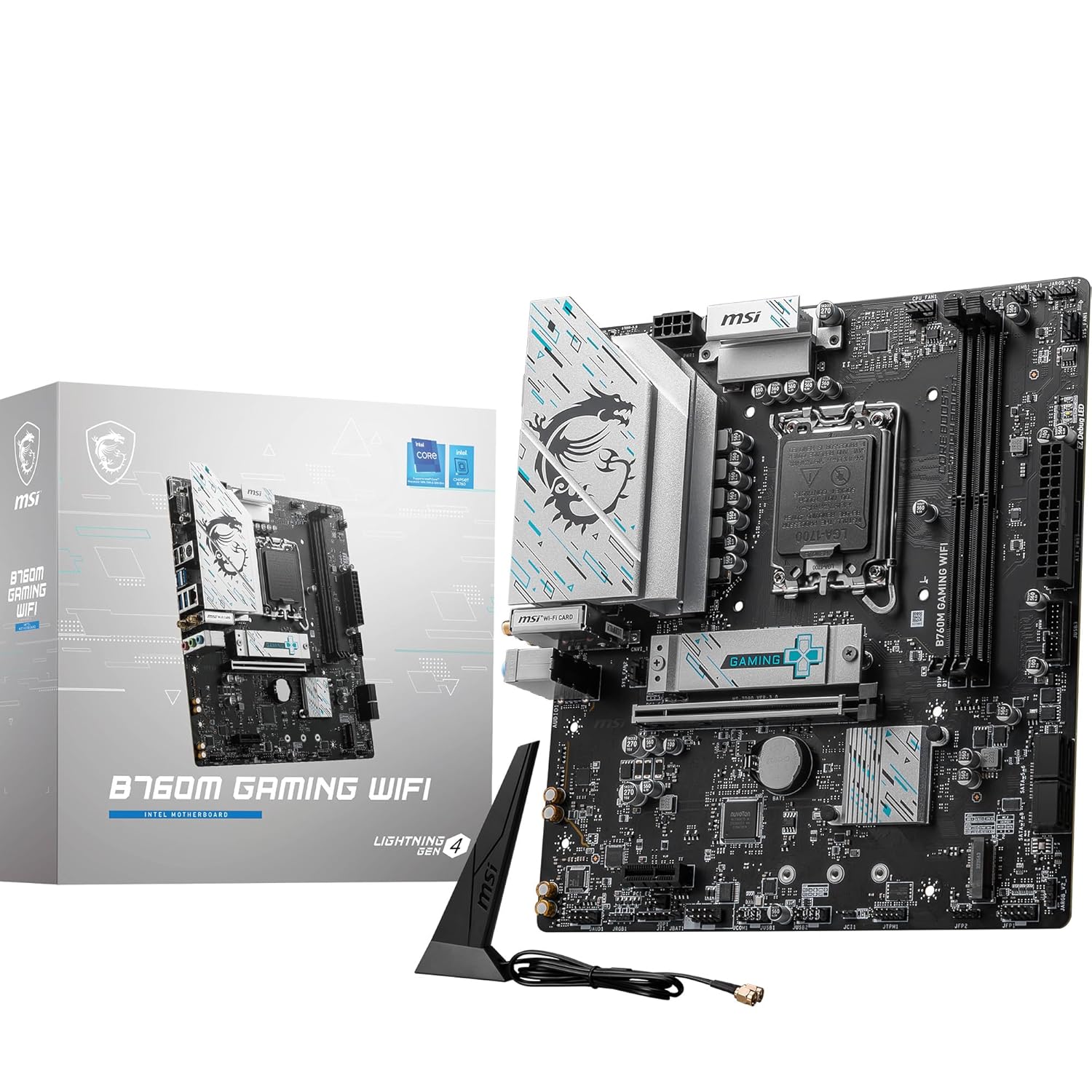MSI B760M GAMING WIFI DDR5 micro-ATX motherboard