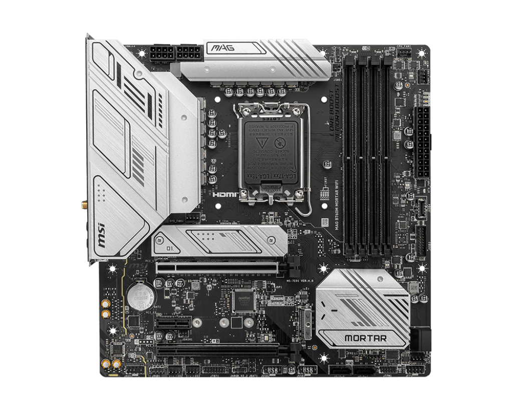 MSI MAG B760M Mortar WIFI LGA1700 12th/13th Gen Motherboard - image 2