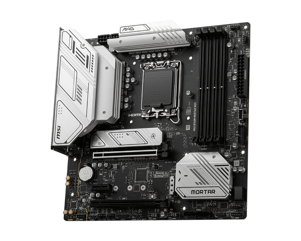 MSI MAG B760M Mortar WIFI LGA1700 12th/13th Gen Motherboard - image 3