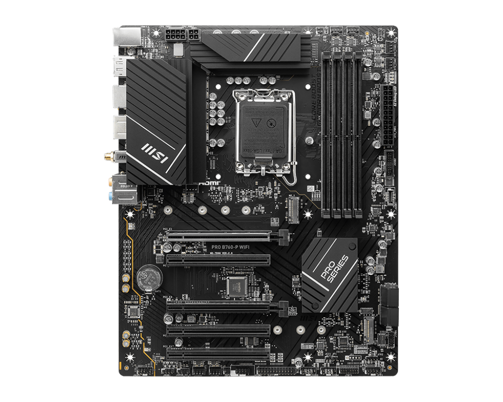 MSI Pro B760-P WIFI DDR5 Motherboard - image 2