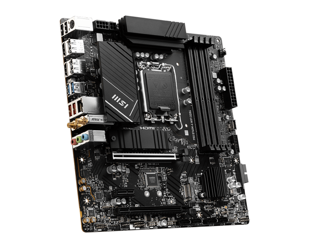 Msi Pro B760M-A WIFI DDR4 Motherboard - image 4