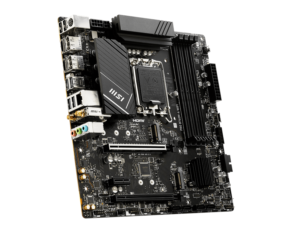 Msi Pro B760M-A WIFI DDR5 Motherboard - image 4