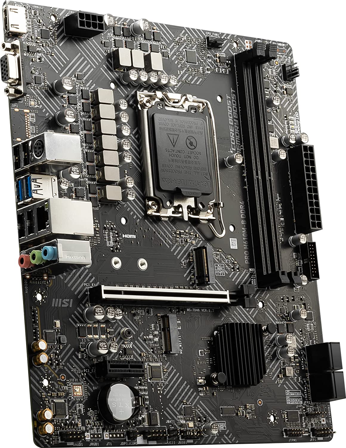 MSI Pro H610M-B DDR4 Motherboard - image 4