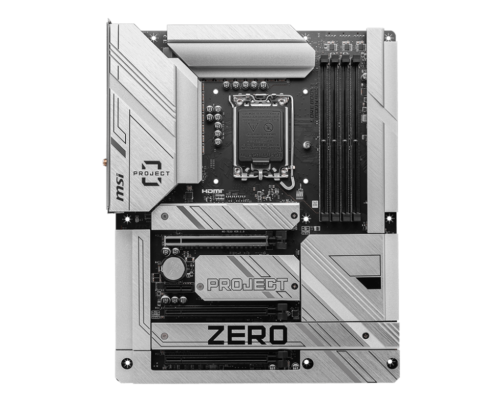 Msi Z790 PROJECT ZERO DDR5 Gaming Motherboard - image 2