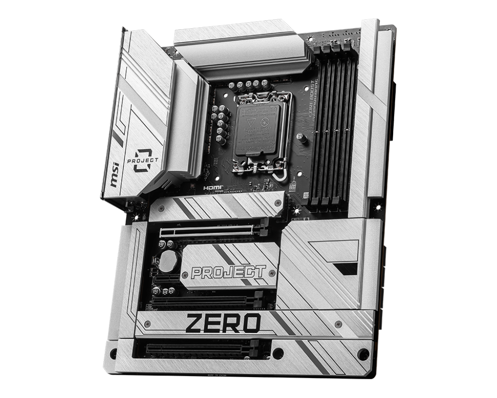 Msi Z790 PROJECT ZERO DDR5 Gaming Motherboard - image 3
