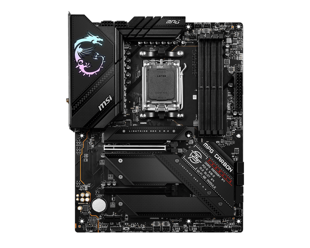 MSI MPG B650 Carbon WIFI Motherboard - image 2