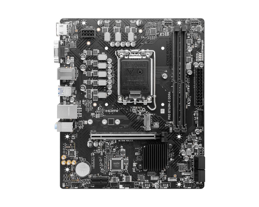 MSI Pro B760M-E DDR4 Motherboard - image 2