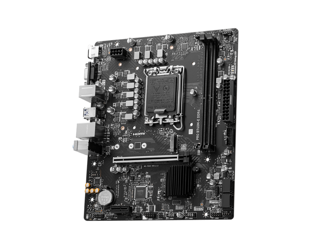 MSI Pro B760M-E DDR4 Motherboard - image 3