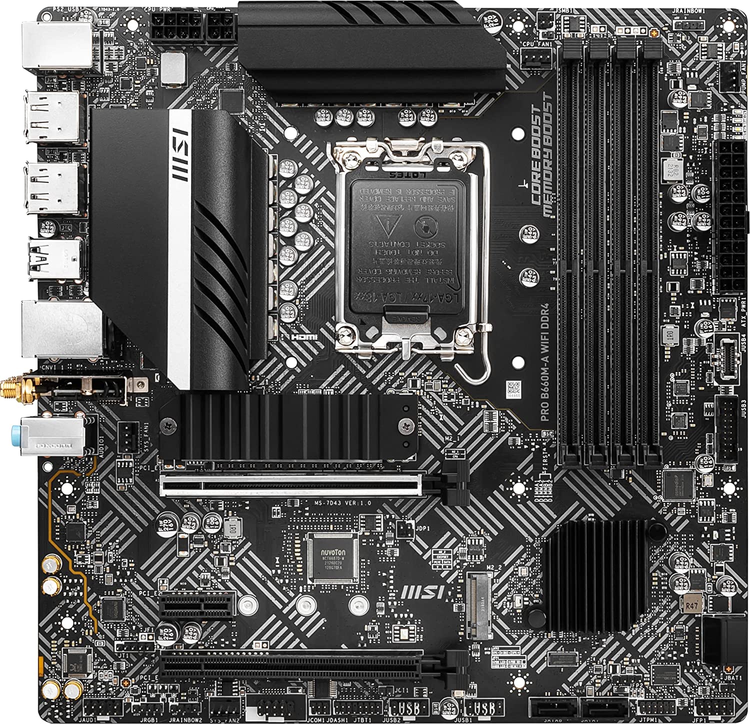 MSI Pro B650M-A WIFI Motherboard - image 2