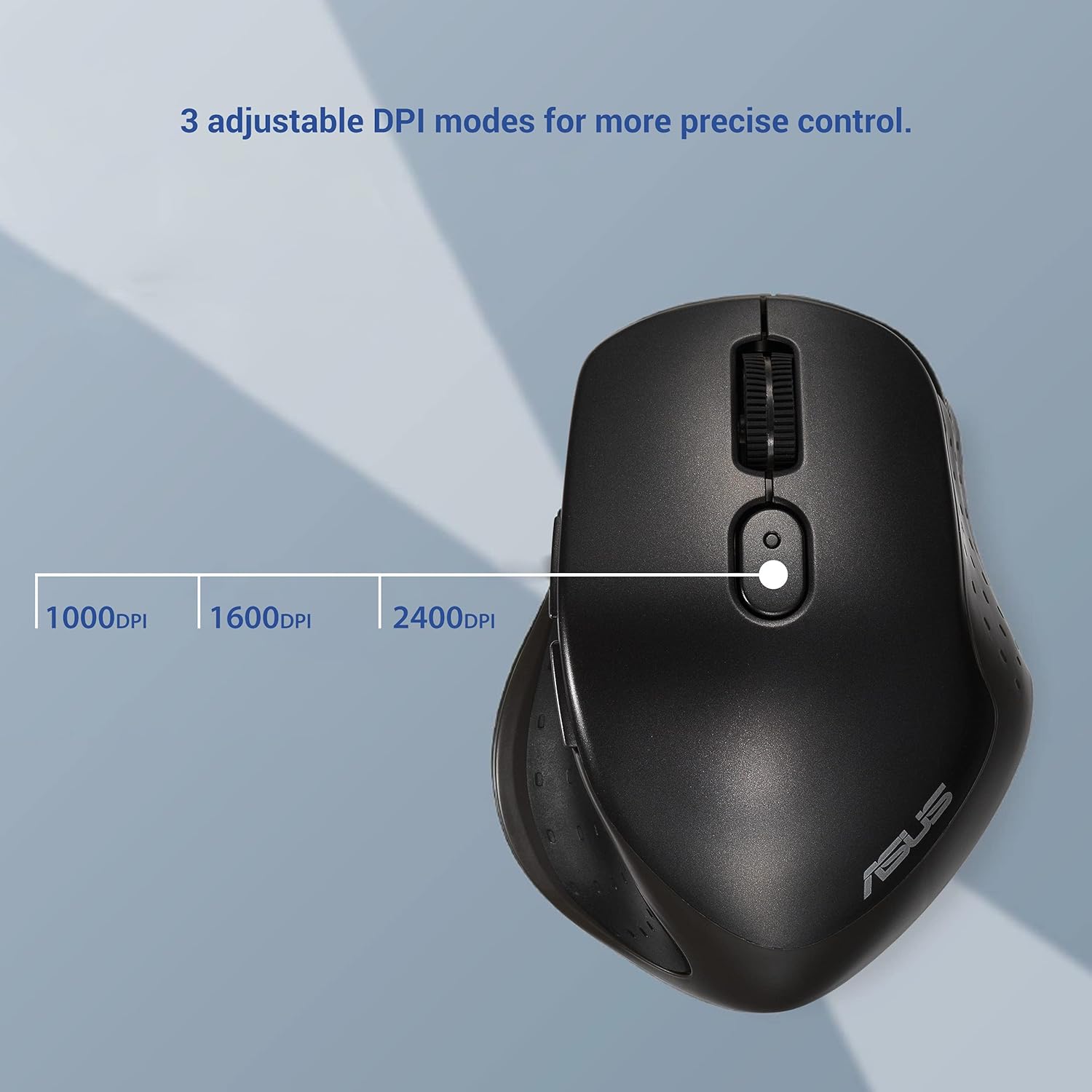 ASUS MW203 Black Multi-Device Wireless Silent Mouse - image 6